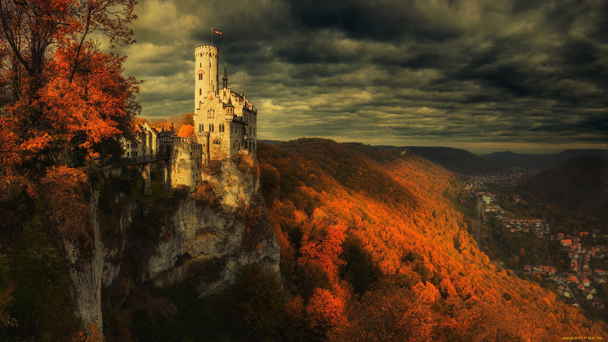 lichtenstein castle, germany, ,  , lichtenstein, castle